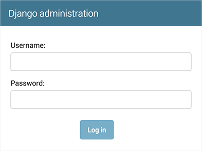 Django 管理登录界面